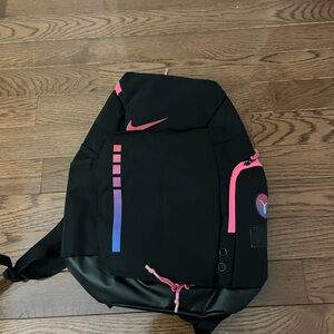 Nike Black and Pink Men's Backpack